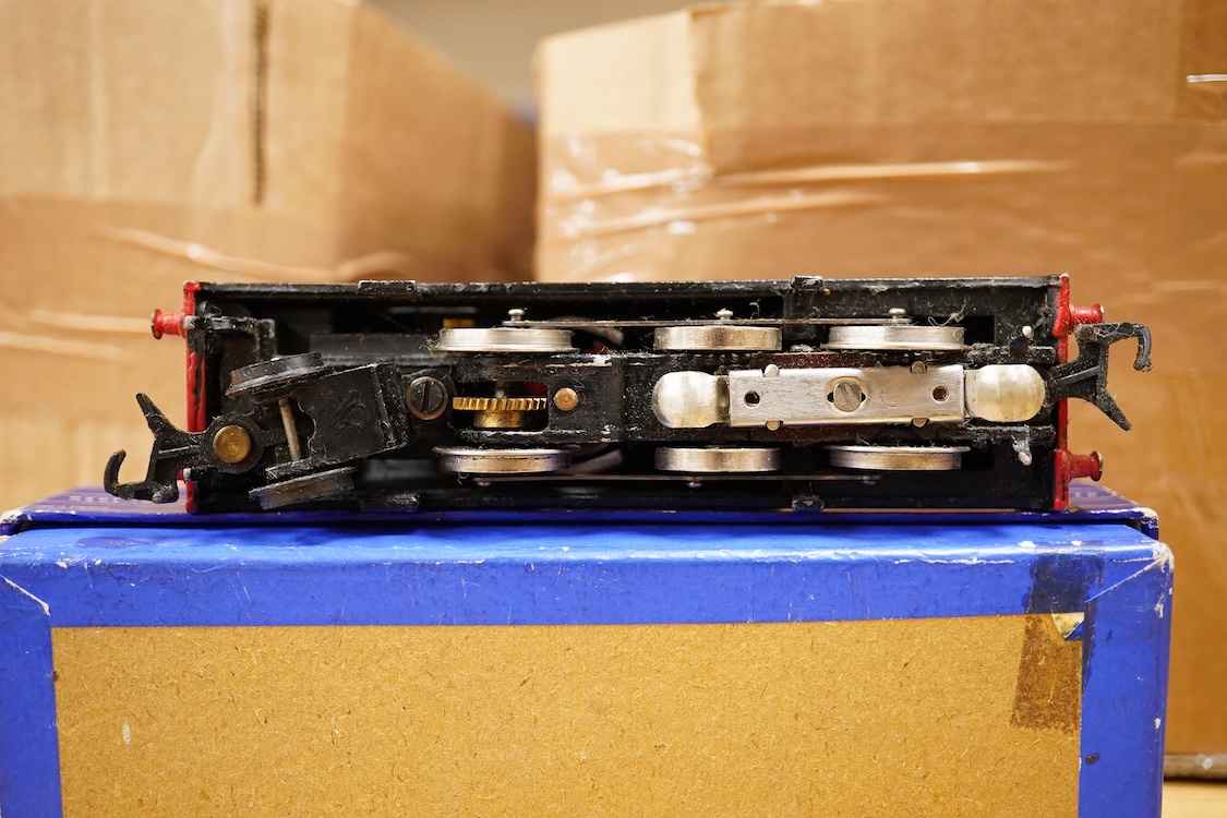 A collection of Hornby Dublo railway for 3-rail running, including three boxed locomotives; an LNER class A4 4-6-2 tender locomotive, Sir Nigel Gresley 7 (EDL1), a BR Duchess of Montrose 46232 (EDL12), and a BR class N2